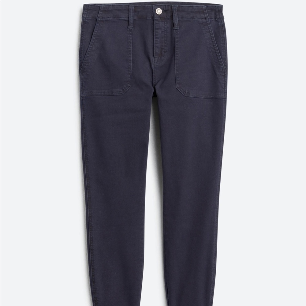 Sophia navy utility pant